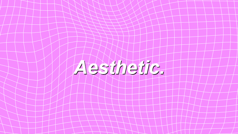 Screenshot of distorting grid