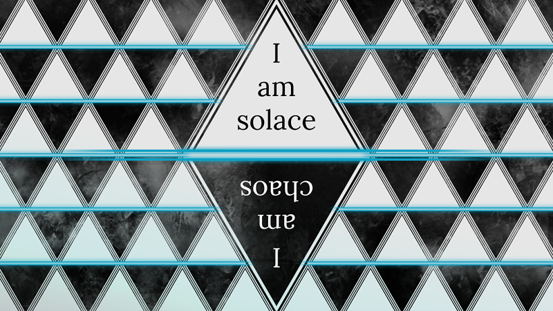 Duality wallpaper featuring lyrics from album