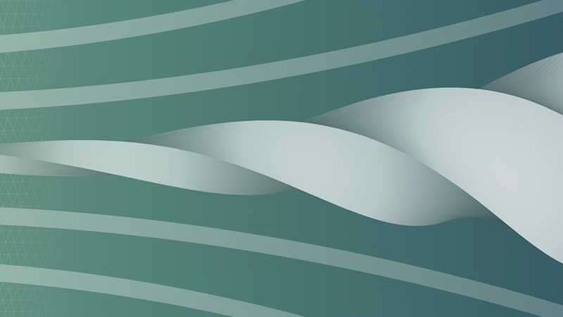 Wallpaper composed of lines expanding from the lef